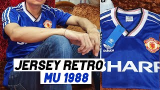 SEKEREN APA JERSEY RETRO MANCHESTER UNITED INI - Review Jersey 1988 Manchester United