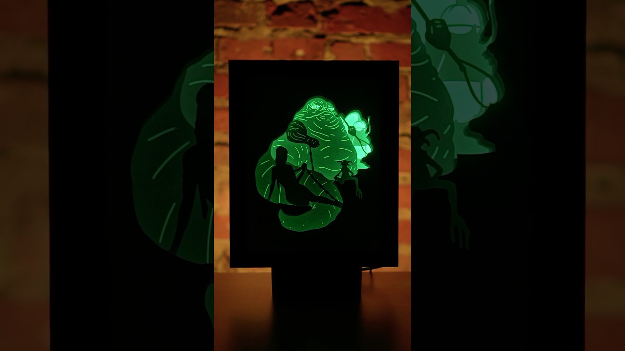 Jabba the Hutt DIY Lightbox 💡 