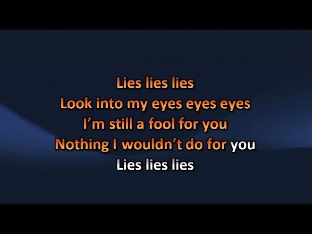 Morgan Wallen - Lies Lies Lies (Abbey Road Sessions) - Karaoke / Lyrics