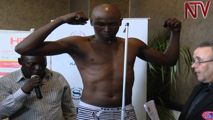 Boxing: Basajja-Mivule and Mbaruku weigh in above accepted limit