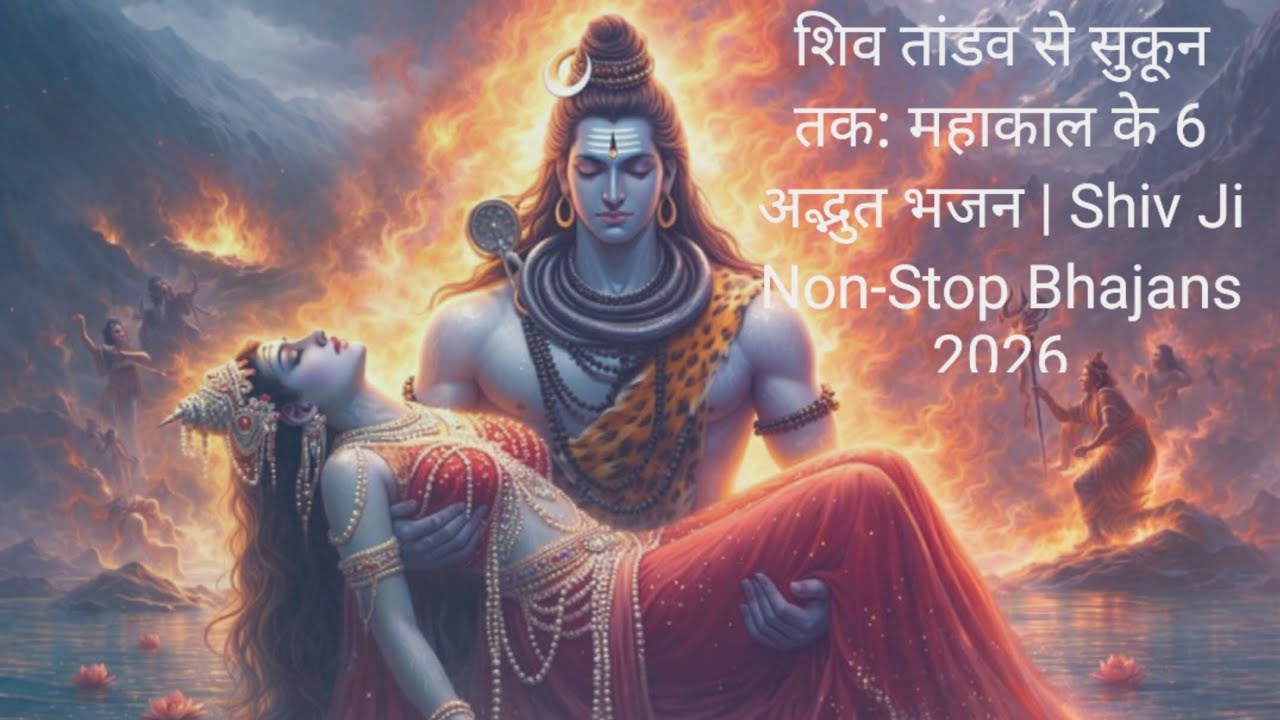 शिव तांडव से सुकून तक: महाकाल के 6 अद्भुत भजन | Shiv Ji Non-Stop Bhajans 2026