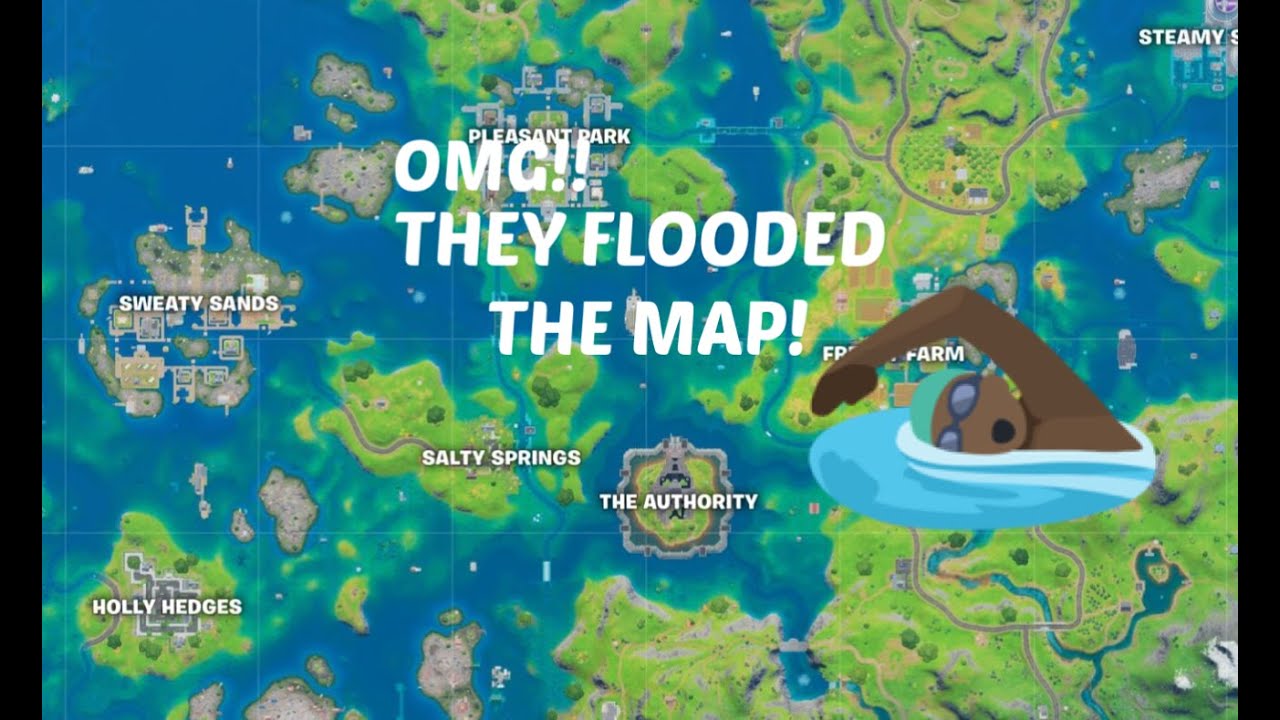 THE MAP IS FLOODED! (FORTNITE CHAPTER 2 SEASON 3) YouTube