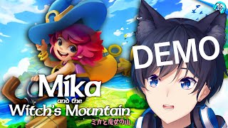 【Mika and the Witch's Mountain DEMO】 Kiki's Delivery Service  Zelda: Wind Waker? | Gameplay | VOD