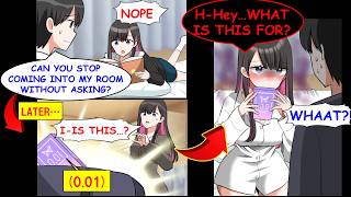 [Manga Dub] The Girl Who Kept Sneaking Into My Room Saw It... Then Started Acting Weird.[RomCom]