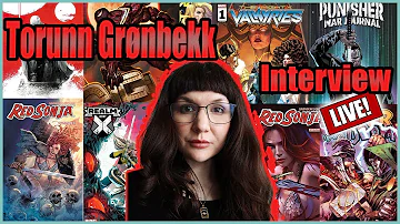 Torunn Grønbekk Interview | Red Sonja | Thor | Valkyrie | Punisher War Journal | Traveling Advice |