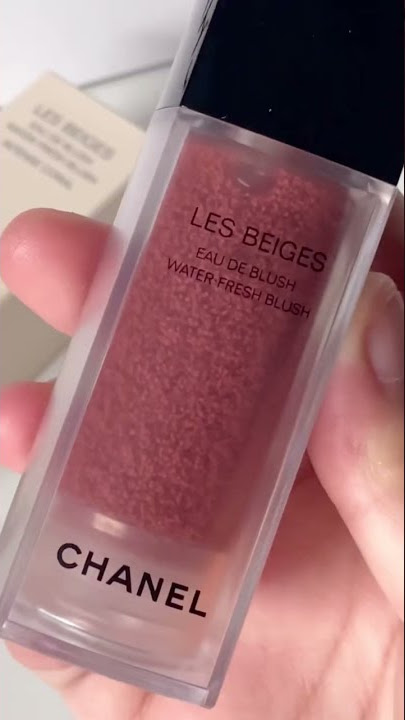 chanel water fresh blush - how does it work?? #shorts 