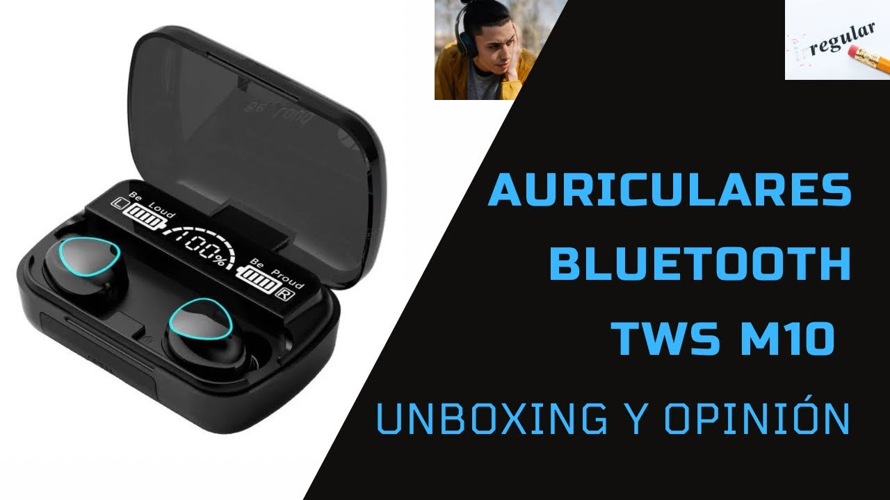 Auriculares Bluetooth TWS M10 (unboxing y opinión) 