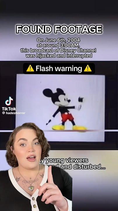 The 2004 Disney Channel hijacking was TERRIFYING…. #scary #shorts #analoghorror