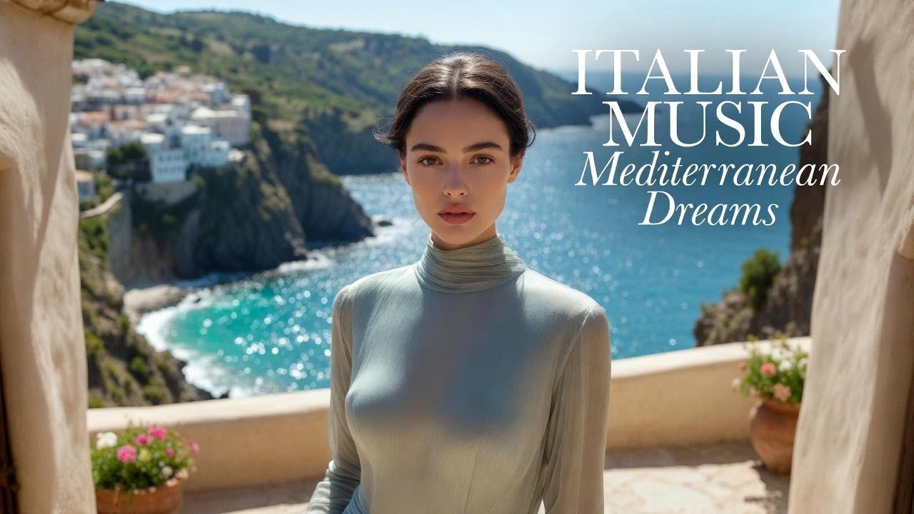 Italian Vibes & Mediterranean Morning 🎶 Lake Como Peaceful Music 4K | Dolce Italia Music