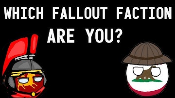 Which Fallout Faction Are You? (meme)