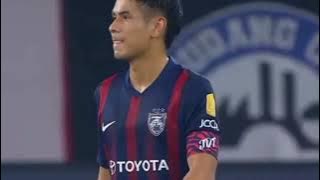 Afiq Fazail (4) Vs Sabah FC• Afiq Passing Skills Show In Johor Darul Ta'zim 