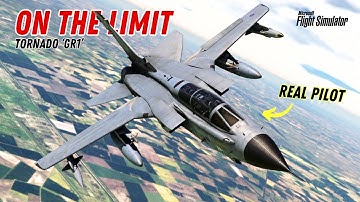 Not so easy! Real Tornado pilot flies Aeros & Circuits in Microsoft Flight Simulator
