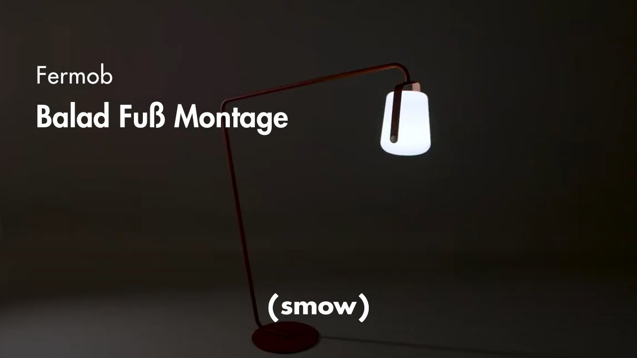 Fermob | Balad Fuß Montage | So baut ihr den Standfuß auf! | smow