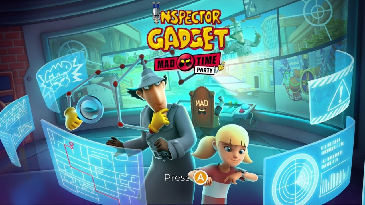 Inspector Gadget: Mad Time Party (Switch) Full Gameplay Walkthrough [Story  Mode] Longplay 