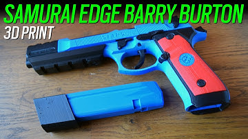 Samurai Edge Barry Burton uit Videogame - 3D-geprinte ideeën - Beste gratis 3D-modellen