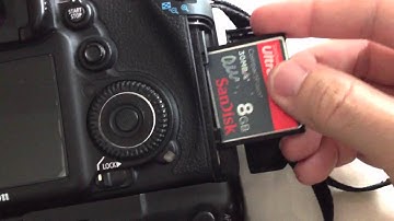 Canon 7D memory card problem