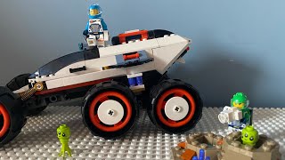 Space explorer rover stop motion