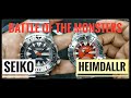 Battle of the Monsters! Seiko Monster 2nd Gen vs Heimdallr Monster Red #seikomonster #heimdallr