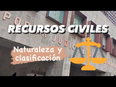 Video: ¿En recursos de derecho civil?