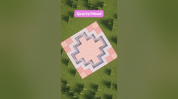Cute Floor Patterns for Your Minecraft House🌸