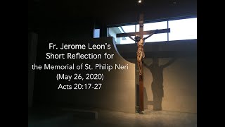 Possession | Daily Reflections in 3 minutes with Fr. Jerome | Memorial of St. Philip Neri