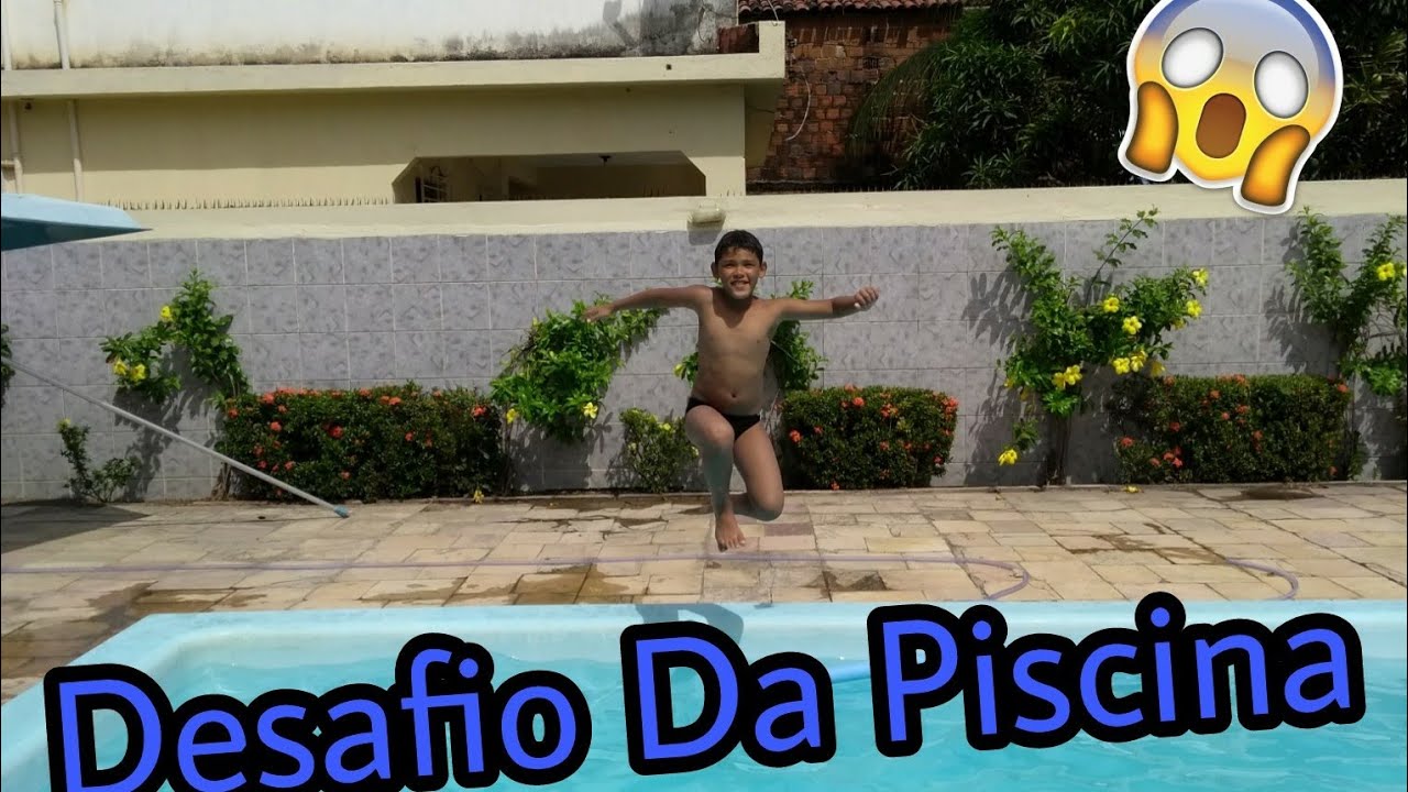 Desafio Na Piscina Youtube