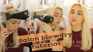 HOW TO PERFECT SALON BLOW DRY AT HOME | how to get the perfect salon blowout at home tutorial