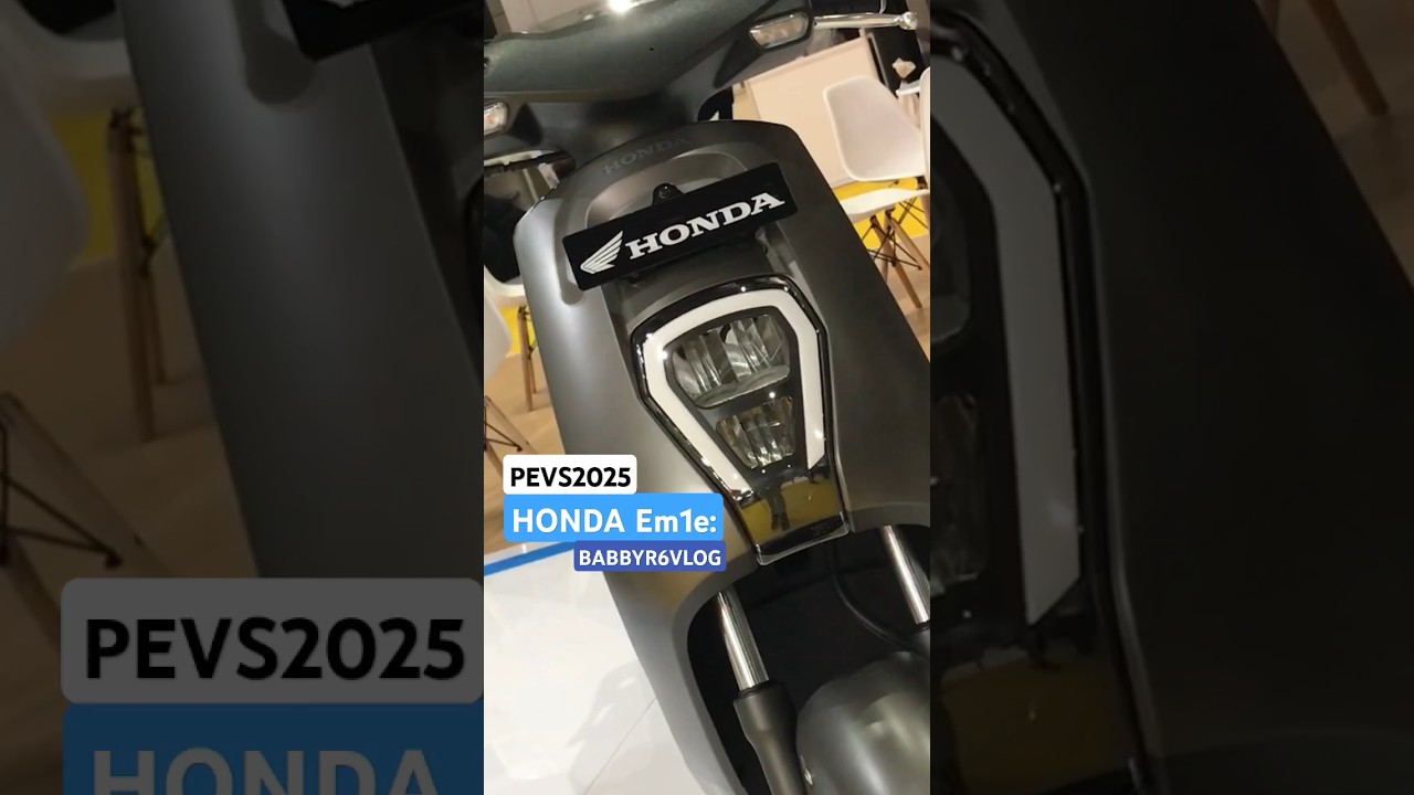 Honda EM1 e Terbaru Mejeng di PEVS 2025