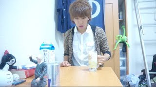 レッドブル×牛乳チャレンジ!!!　RED BULL AND MILK CHALLENGE!
