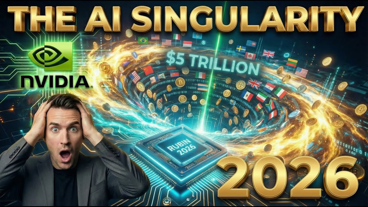 NVIDIA 2026: Сингулярность в 5 триллионов долларов? 🚀 (Дорожная карта «Рубина»)