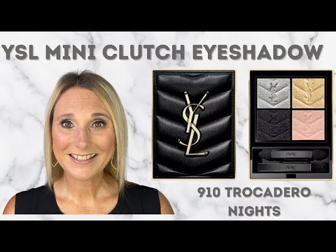 YSL Couture Mini Clutch Eyeshadow Quad Trocadero Nights