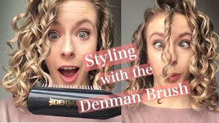 Maximum Curl Definition with the Denman Brush: Full Wet-to-Dry Styling Routine!