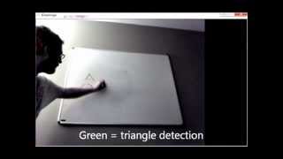 Kinect - Faster Shape Recognition On Whiteboard