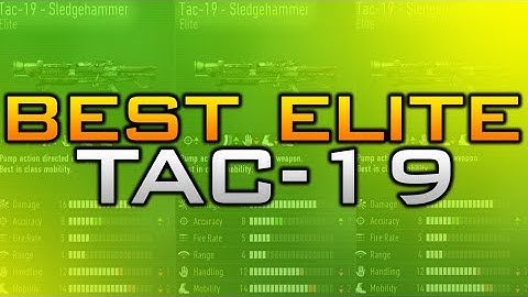 Advanced Warfare BEST ELITE "TAC-19 SLEDGEHAMMER" Class Setup! (COD AW ELITE Weapon Class Setup)