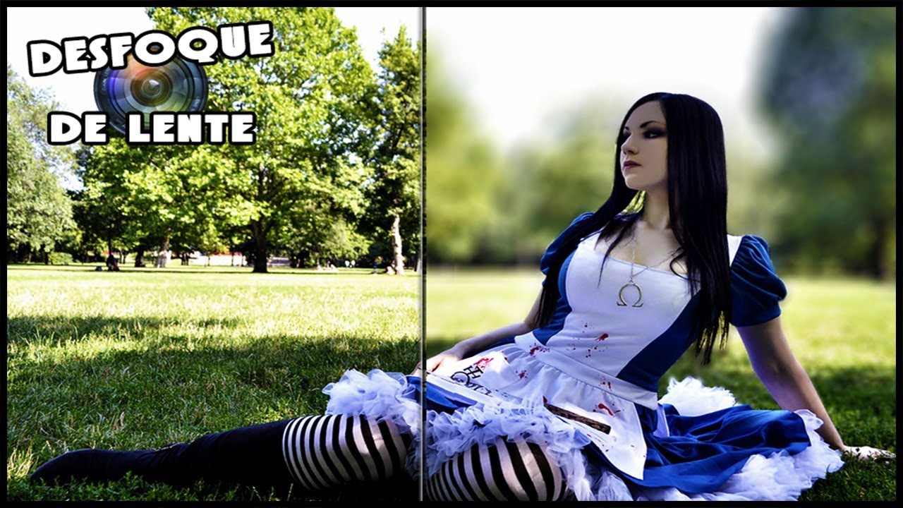Como Fazer Efeito Desfoque Photoshop CS6 YouTube