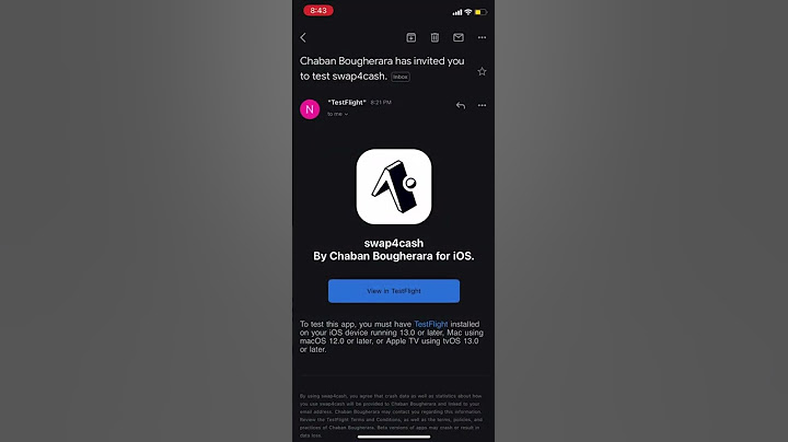 How to install App Store Test Flight app in your iphone