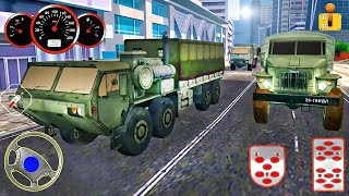 US Army Truck Racing Game - Trucks Driving Sim | Android Gameplay screenshot 2