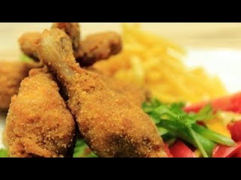 Crispy Chicken Fried Legs Recipe - SooperChef - YouTube