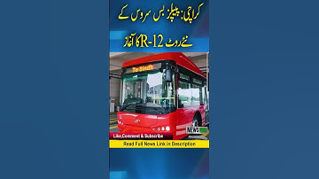 Karachi: New Route R-12 of People