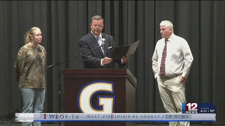 Grafton High School presented with Jennings Randolph award
