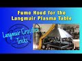 Fume Hood for Langmuir Plasma Table