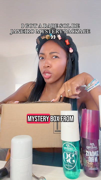 SECRET Sol de Janeiro Package UNBOXED 👀 📦 #makeup #freepreppyclip #skincare #cosmetics #sephora