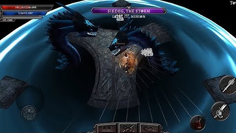 Hunter Vs SIEDEG THE STORM (Chaos mode) | AnimA ARPG