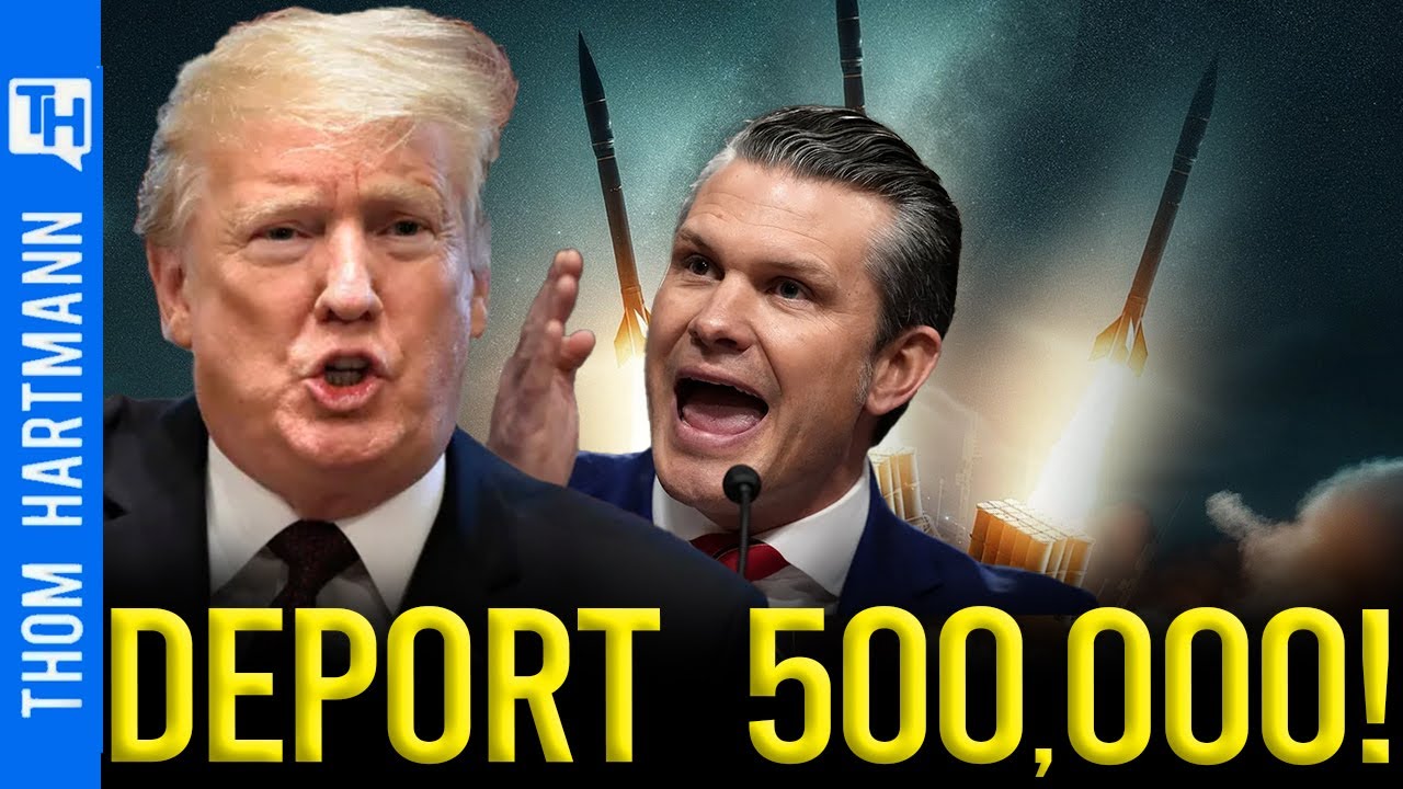 What's Worse? Trump Orders Five-Hundred Thousand Deportations or Hegseth's INSANE War Plans?