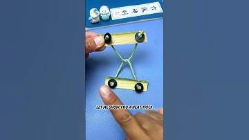 Can you think of a clever way to separate two ropes?#puzzle#iq#iqtest