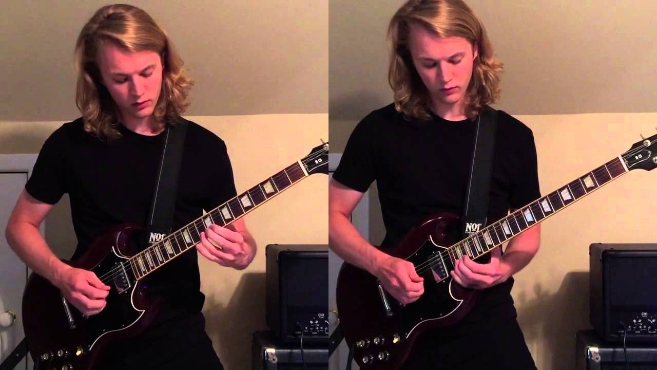 the duel - metalocalypse guitar cover - YouTube