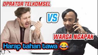 OBROLAN PAK RASMUD DENGAN OPRATOR TELKOMSEL PALING LUCU