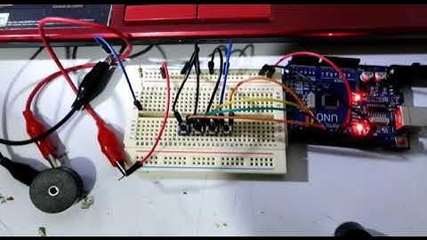 Práctica 26. Generador de tonos arduino