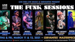 The Funk Sessions LIVE from Cervantes in Denver, CO 3/12/21