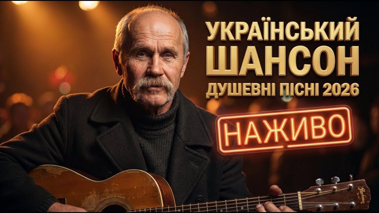 🎵 Український шансон — найкращі пісні для душі — Сивий Кобзар 🔴 LIVE